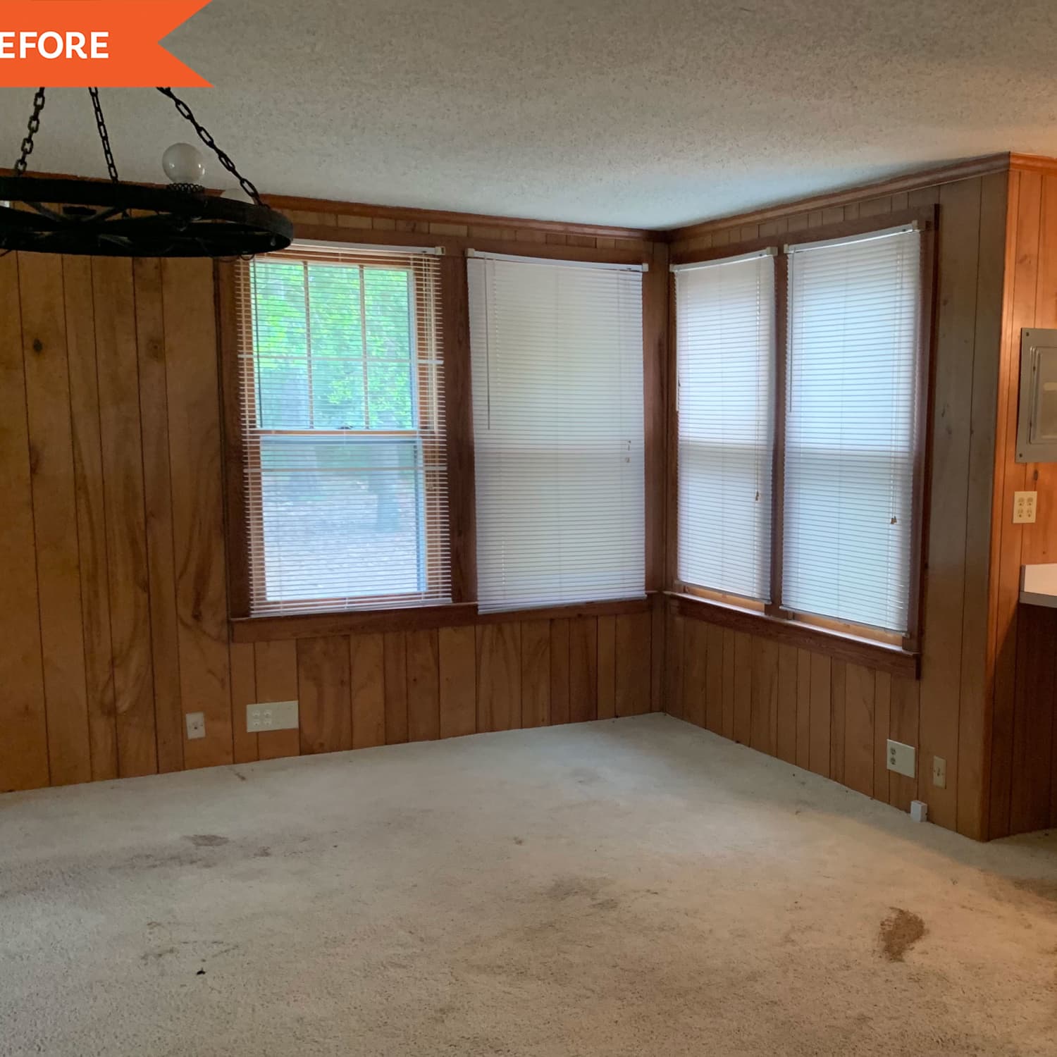 Dining Room Redo with IKEA KALLAX Bench Before and After